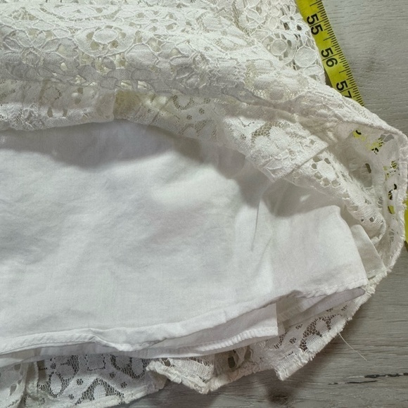 Lilly Pulitzer Brett Resort White Lace Strapless Dress, Size Large - Picture 8 of 15